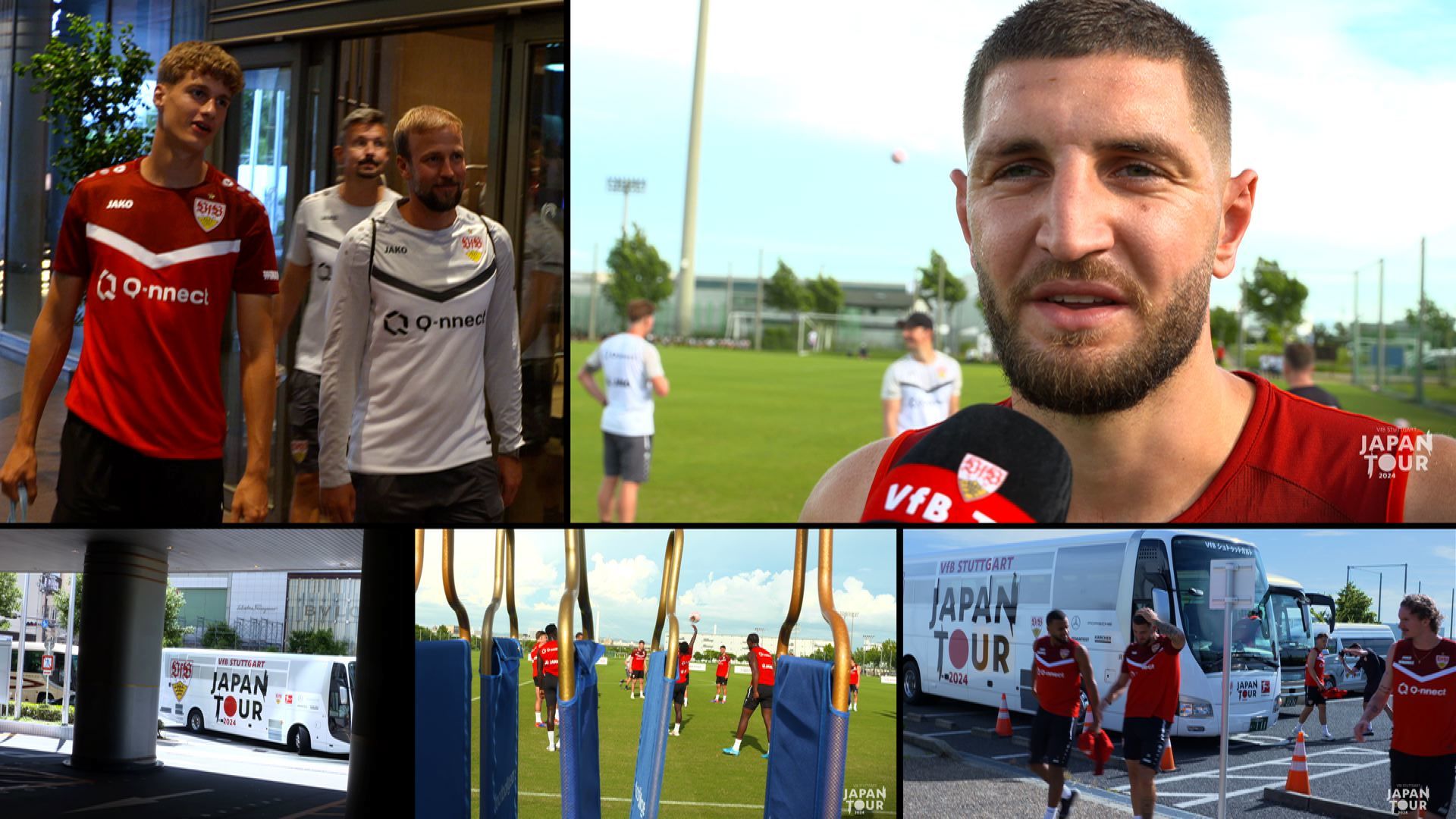 Die erste Trainingseinheit der VfB Japan Tour 2024!