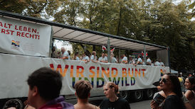 Bunt und wild beim CSD 2024