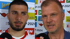 Die Interviews zum Supercup-Match in der BayArena