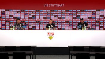 Pressekonferenz: VfB Stuttgart - 1. FSV Mainz 05