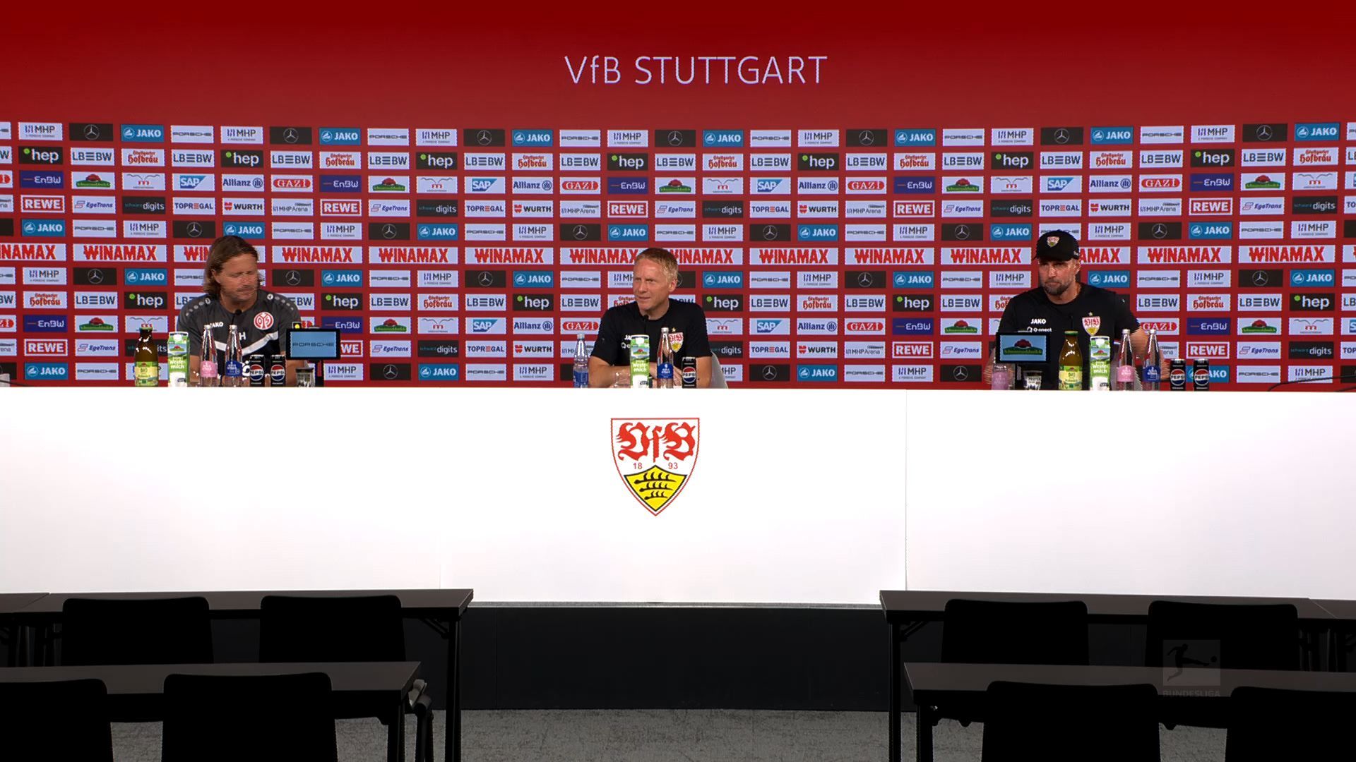 Pressekonferenz: VfB Stuttgart - 1. FSV Mainz 05