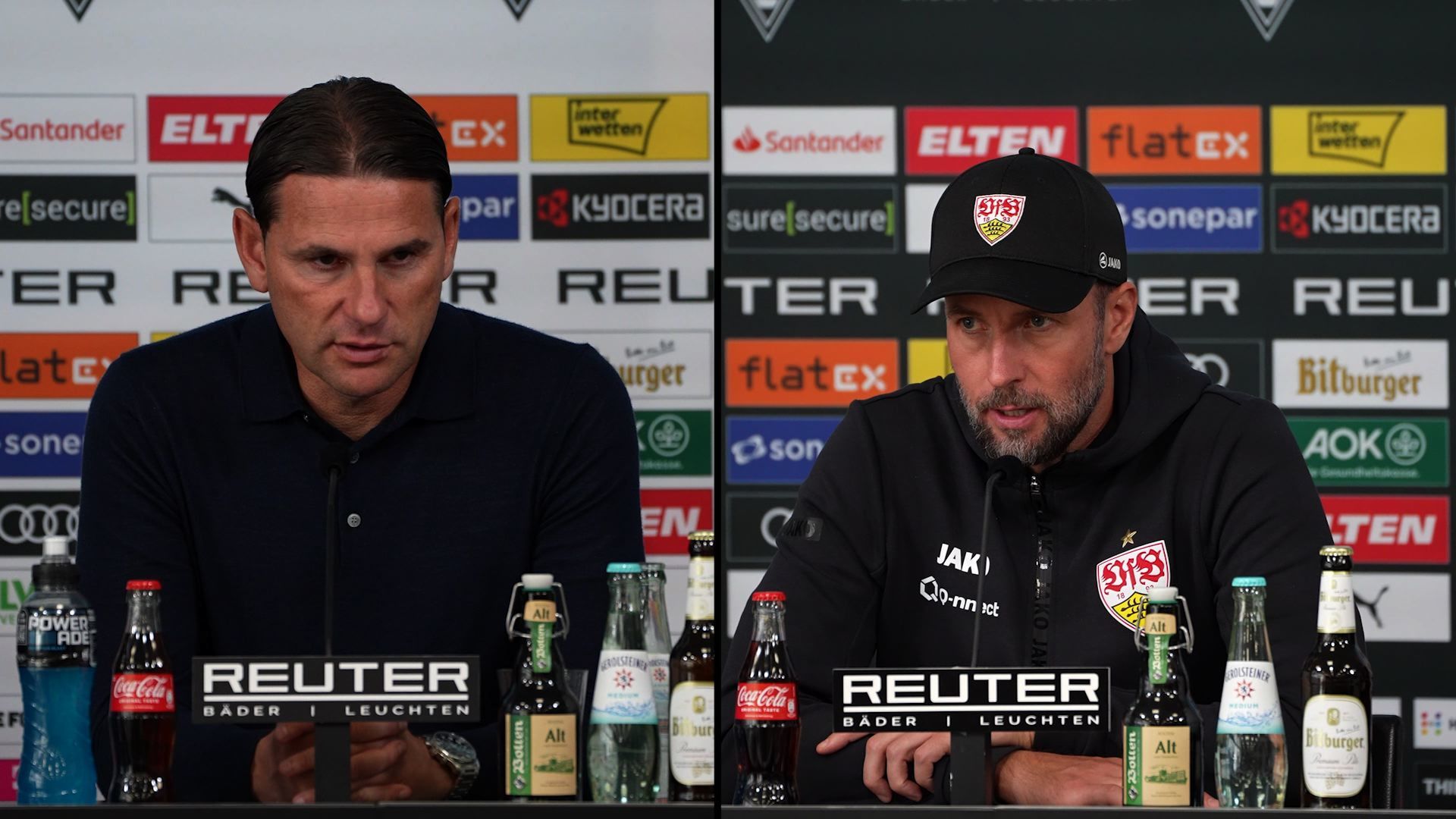 Pressekonferenz: Borussia Mönchengladbach - VfB Stuttgart