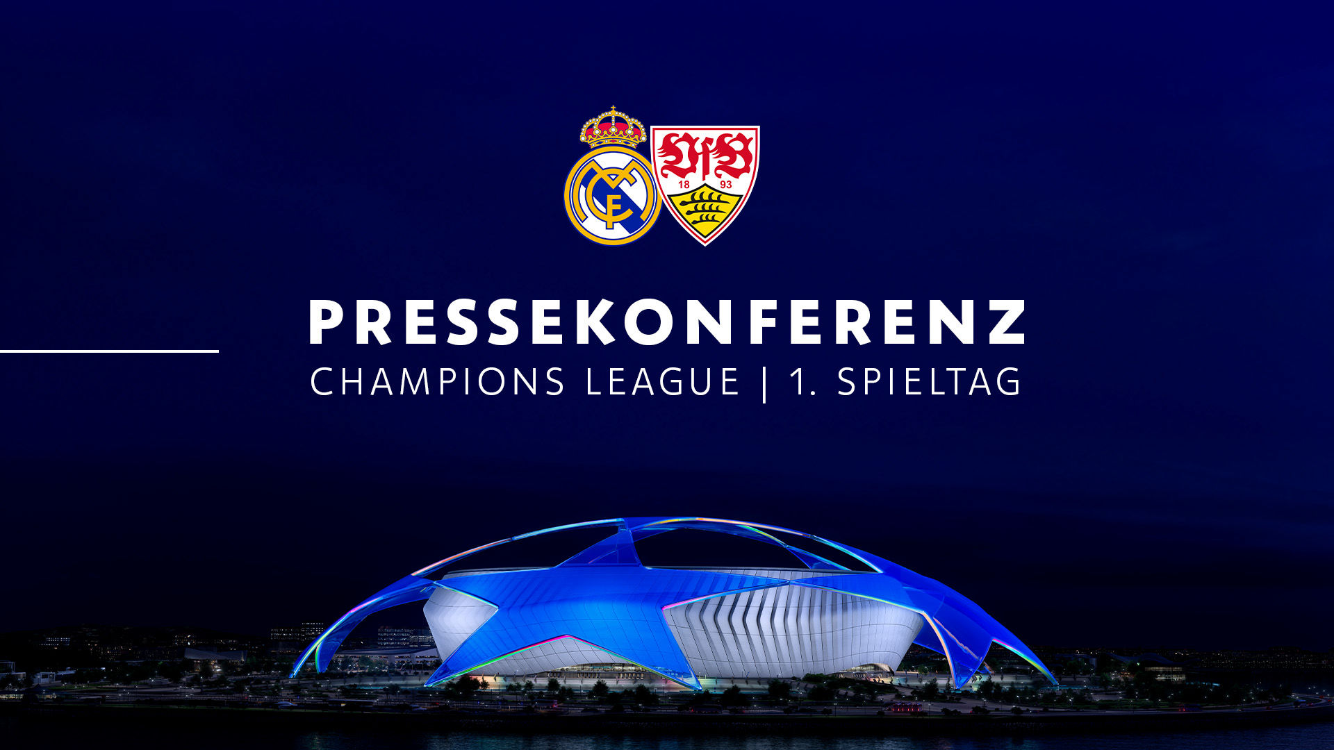 Pressekonferenz vor Real Madrid C.F. - VfB Stuttgart