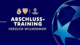 Abschlusstraining vor Real Madrid C.F. - VfB Stuttgart
