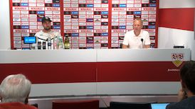 Die PK vor der Sonntagspartie gegen Borussia Dortmund