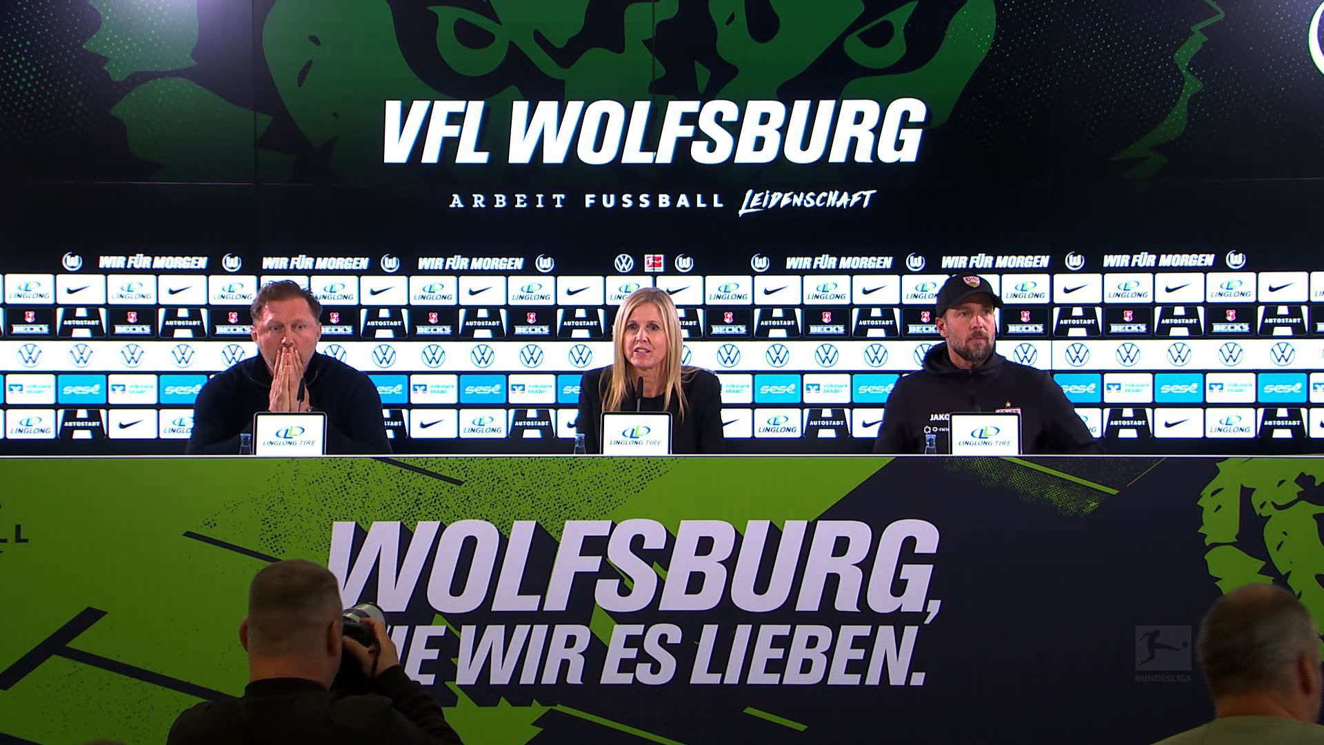 Pressekonferenz: VfL Wolfsburg - VfB Stuttgart