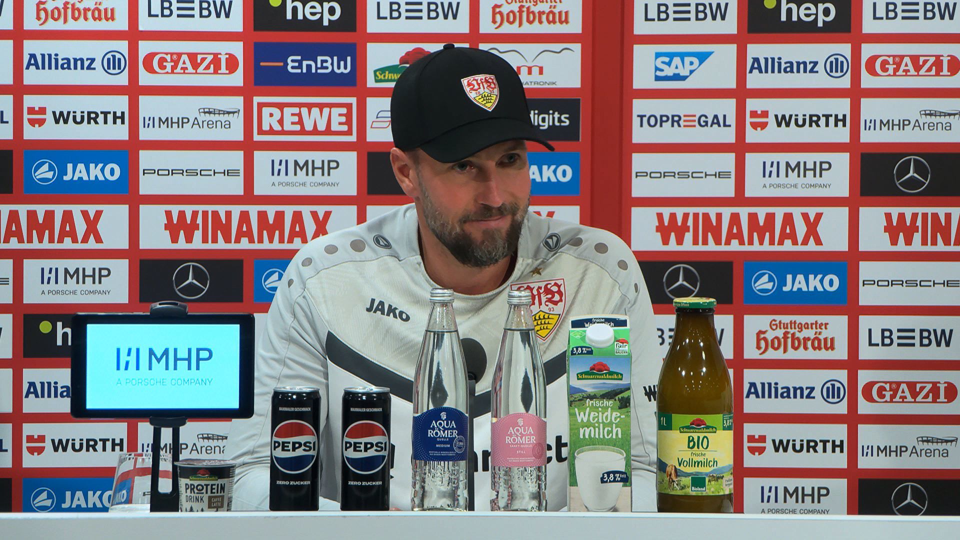 Die VfB-PK vor dem Heimspiel gegen die TSG Hoffenheim