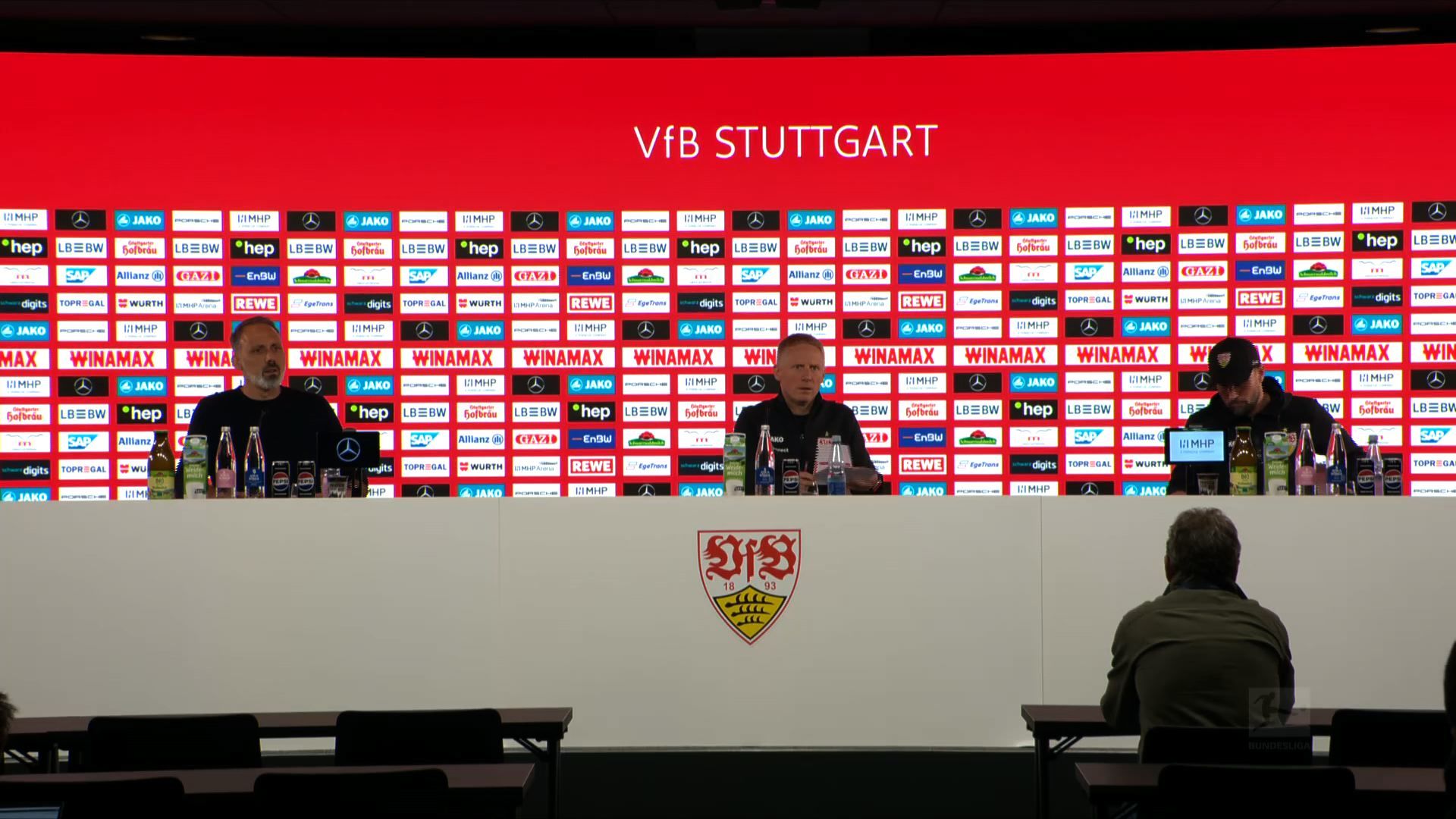 Pressekonferenz: VfB Stuttgart - TSG Hoffenheim
