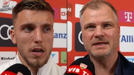 Die Interviews nach dem Spiel beim FC Bayern München