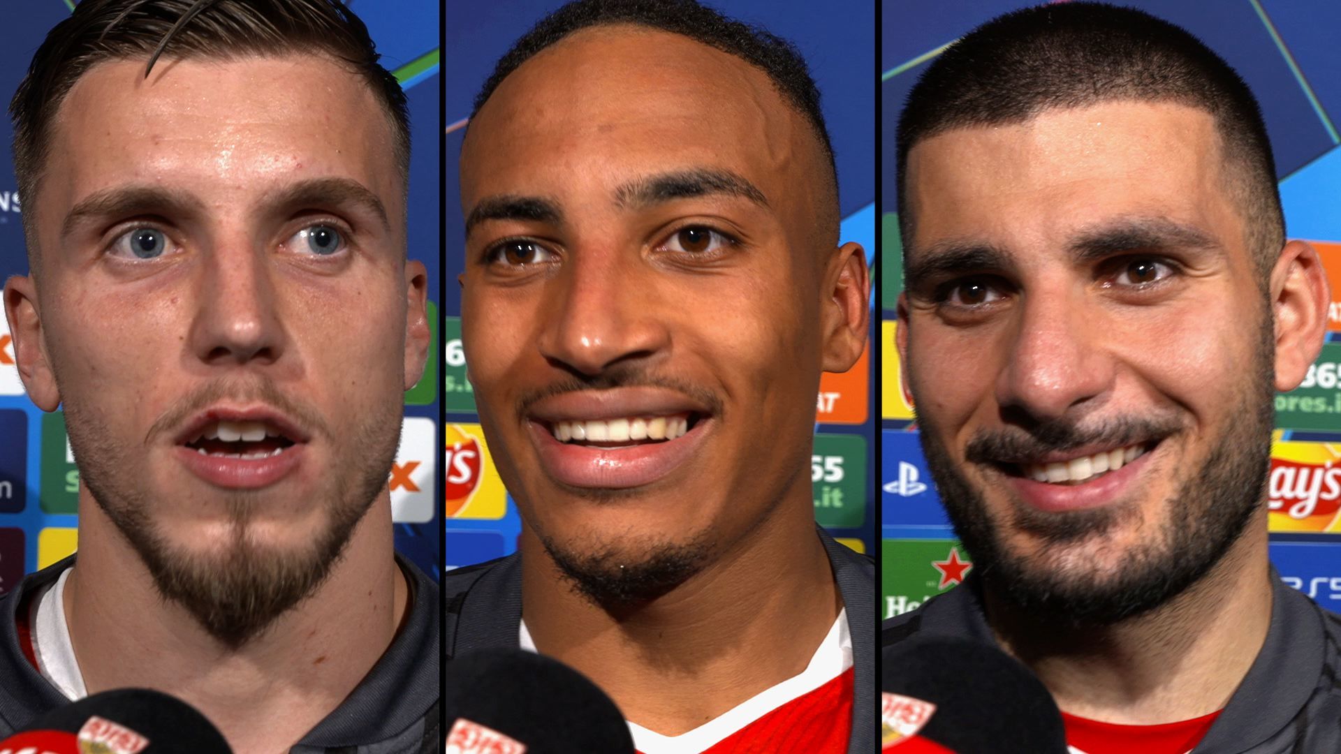 Die Interviews zum CL-Auftritt unserer VfB-Profis in Turin