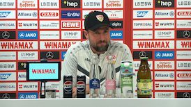 Die VfB-PK zum Heimspiel gegen Holstein Kiel