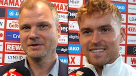 Die Interviews zum Spiel gegen Holstein Kiel