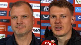 Die Interviews zum Freitagsspiel in Leverkusen