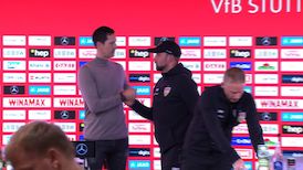 Pressekonferenz: VfB Stuttgart - Eintracht Frankfurt