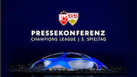 Pressekonferenz vor Roter Stern Belgrad - VfB