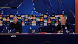 Pressekonferenz: FK Crvena Zvezda - VfB Stuttgart