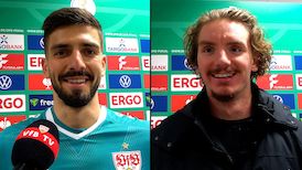 Die Interviews zum DFB-Pokalmatch in Regensburg