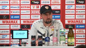 Die VfB-PK vor dem Heimspiel gegen Union Berlin