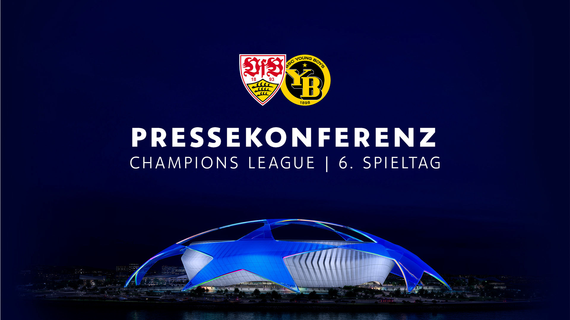 Pressekonferenz vor VfB – Young Boys Bern