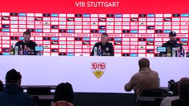 Pressekonferenz: VfB Stuttgart - 1. FC Union Berlin