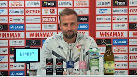 Die VfB-PK vor dem Auswärtsspiel in Heidenheim