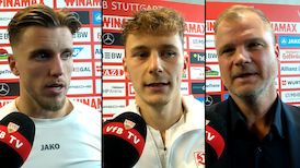 Die Interviews zum Spiel gegen den FC St. Pauli