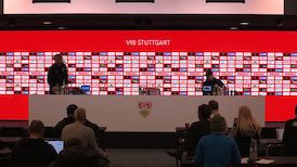 Pressekonferenz: VfB Stuttgart - SC Freiburg