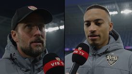 Die Interviews vor dem Abschlusstraining in Bratislava