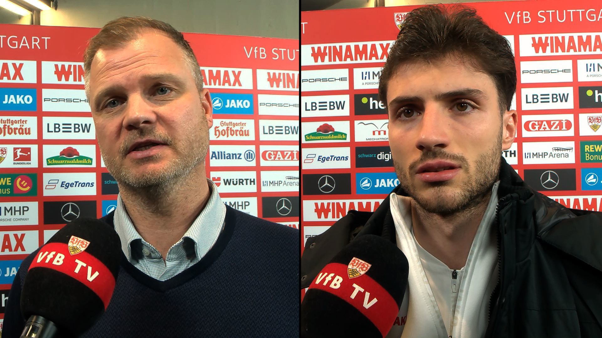 Die Interviews zum Match gegen Borussia Mönchengladbach