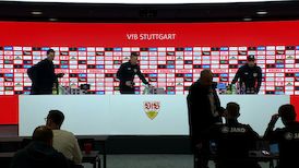 Pressekonferenz: VfB Stuttgart - Borussia M'gladbach