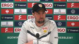 Die PK zum DFB-Pokalspiel gegen den FC Augsburg
