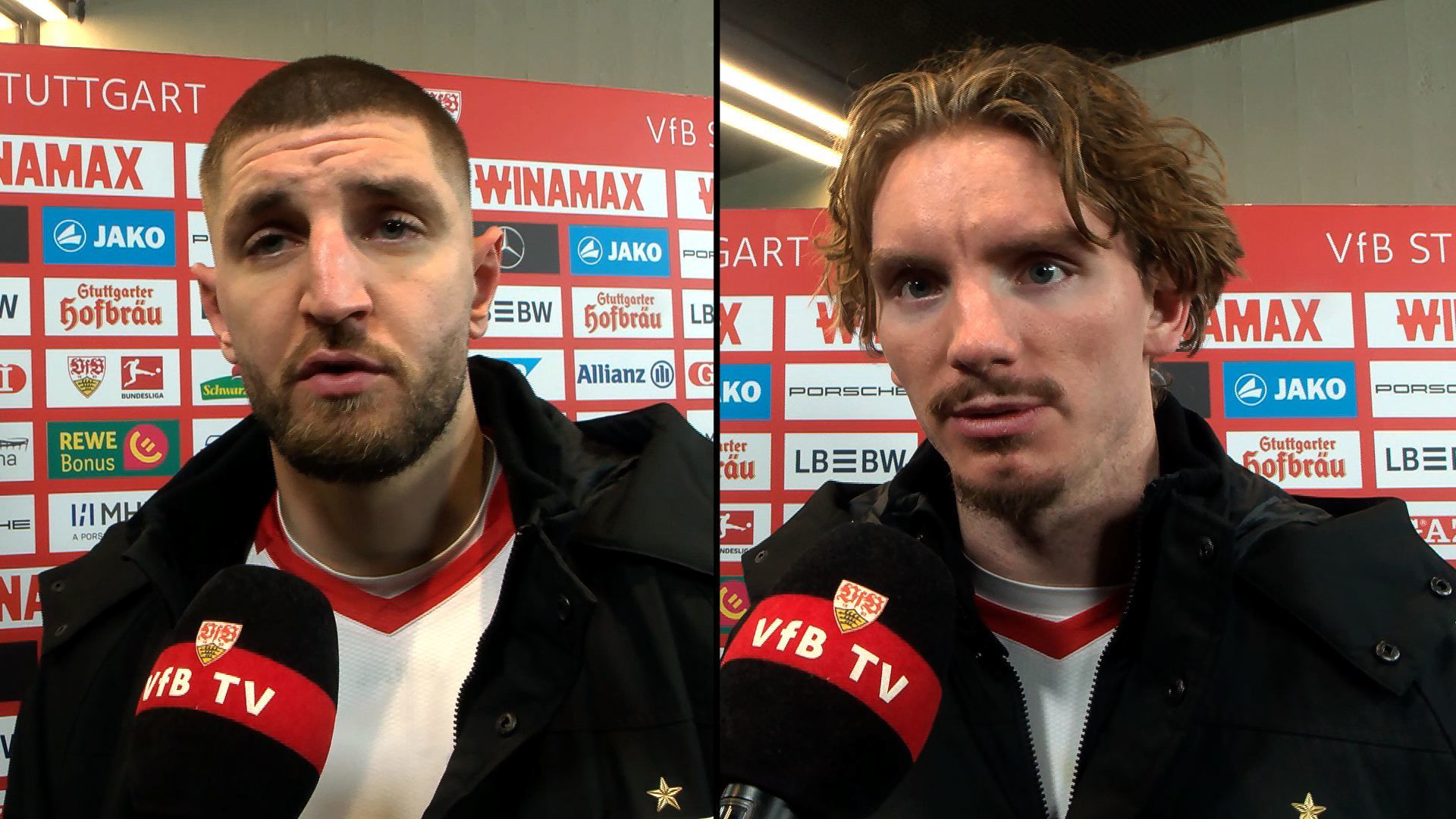 Die Interviews zum Spiel gegen den VfL Wolfsburg