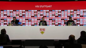 Pressekonferenz: VfB Stuttgart - VfL Wolfsburg