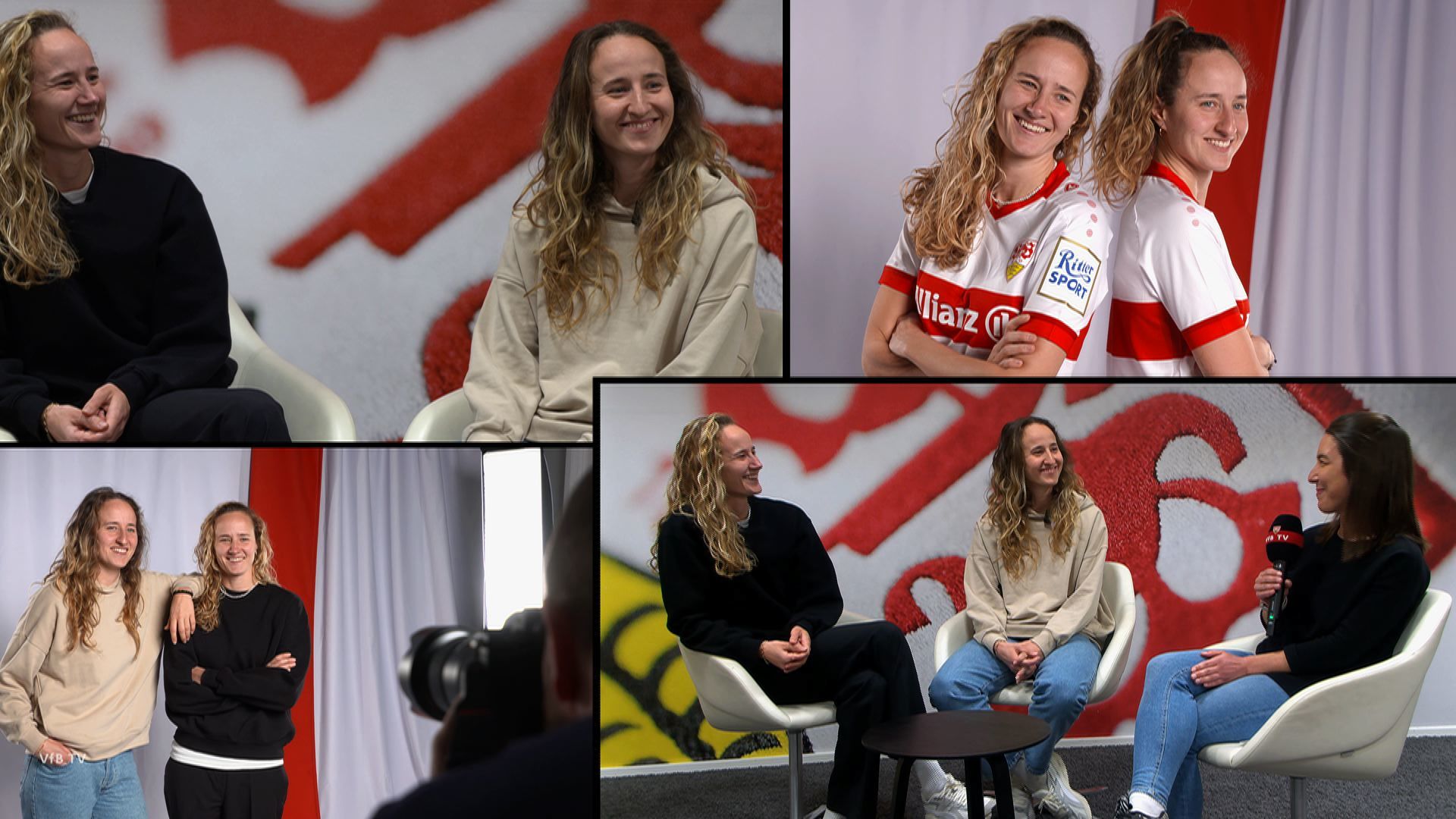Herzlich Willkommen beim VfB: Die Dongus-Zwillinge im Interview
