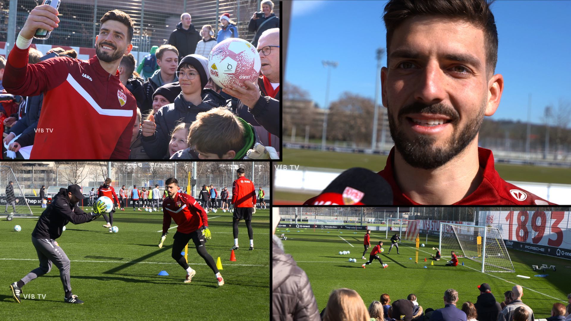 Öffentliches Training am Rosenmontag: Fabian Bredlow