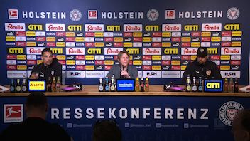 Pressekonferenz: Holstein Kiel - VfB Stuttgart