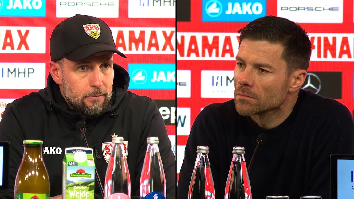 Pressekonferenz: VfB Stuttgart - Bayer Leverkusen