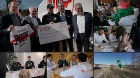 VfB-Stiftung: Besuch in der Nachsorgeklinik in Tannheim