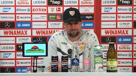 Die PK vor dem Auswärtsspiel in Frankfurt