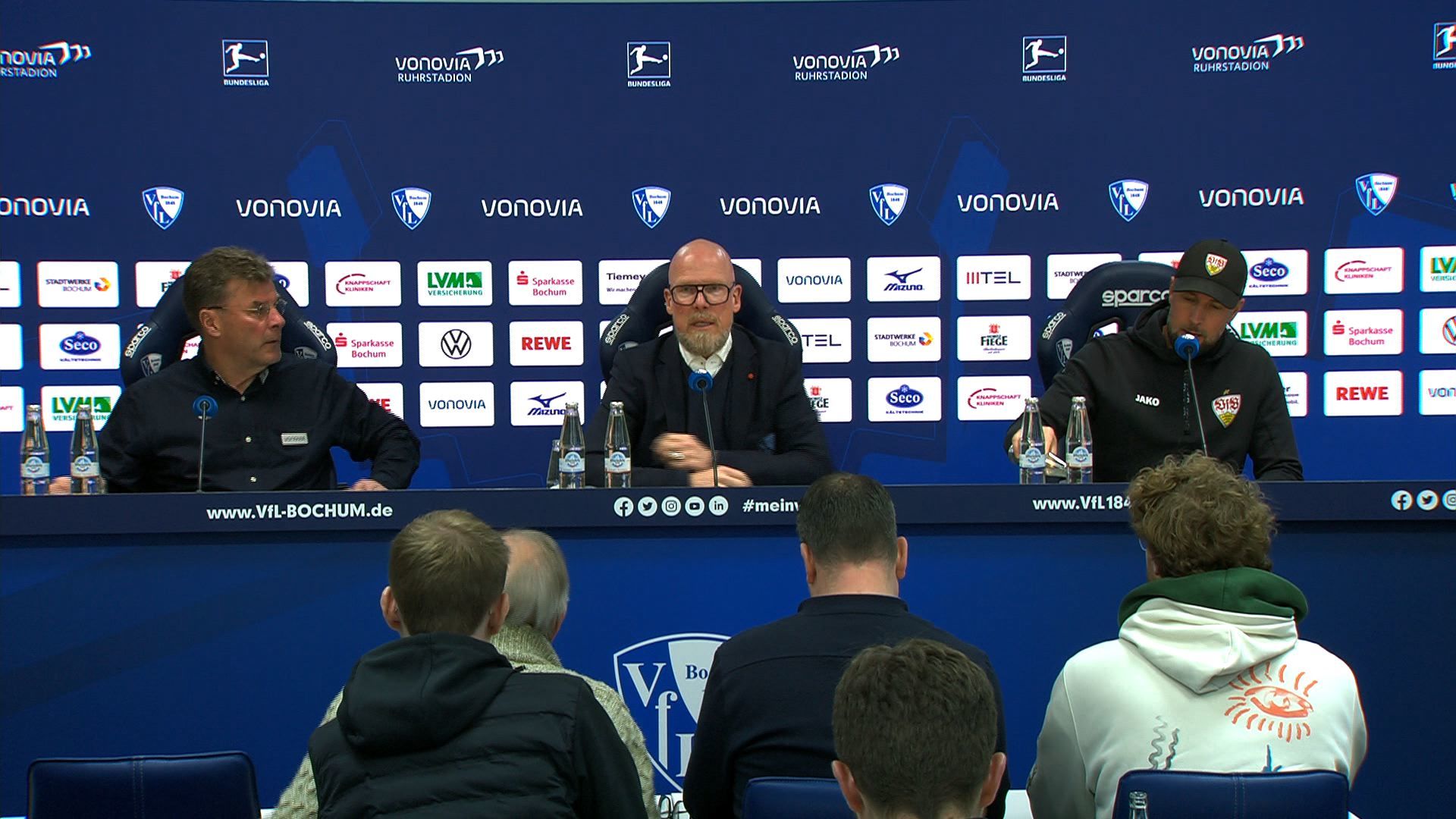 Pressekonferenz: VfL Bochum - VfB Stuttgart