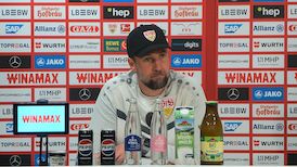 Die Pressekonferenz vor dem Spiel bei Union Berlin