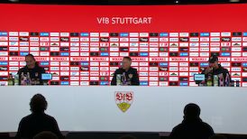 Pressekonferenz: VfB Stuttgart - 1. FC Heidenheim