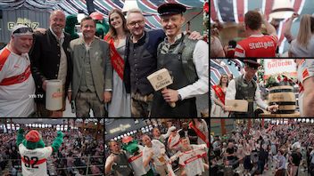 Weiß-rotes Frühlingsfest
