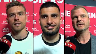 Die Interviews zum Spiel bei RB Leipzig