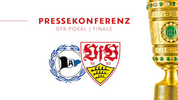 Pressekonferenz vor dem DFB-Pokal-Finale