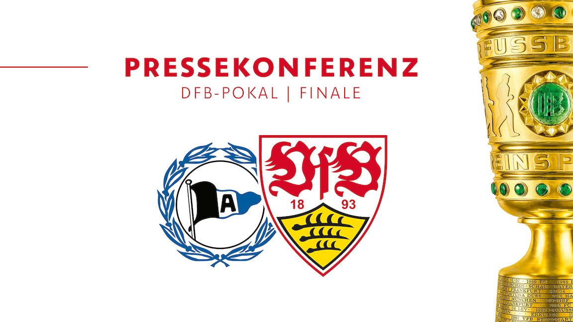 Pressekonferenz vor dem DFB-Pokal-Finale