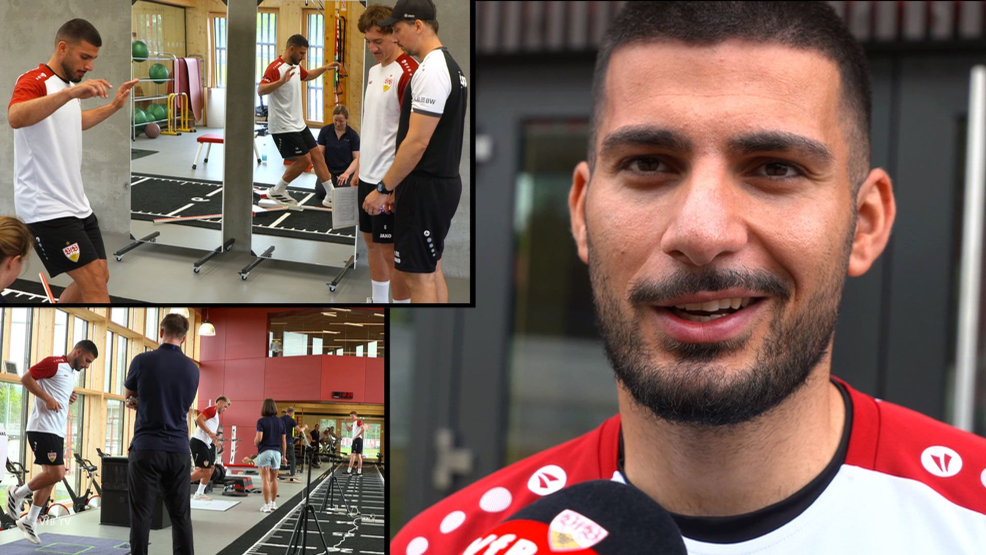 Der Start in die zweite Trainingswoche mit Deniz Undav