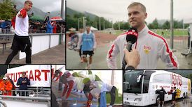Die Vormittagseinheit am zweiten Trainingstag mit Maxi
