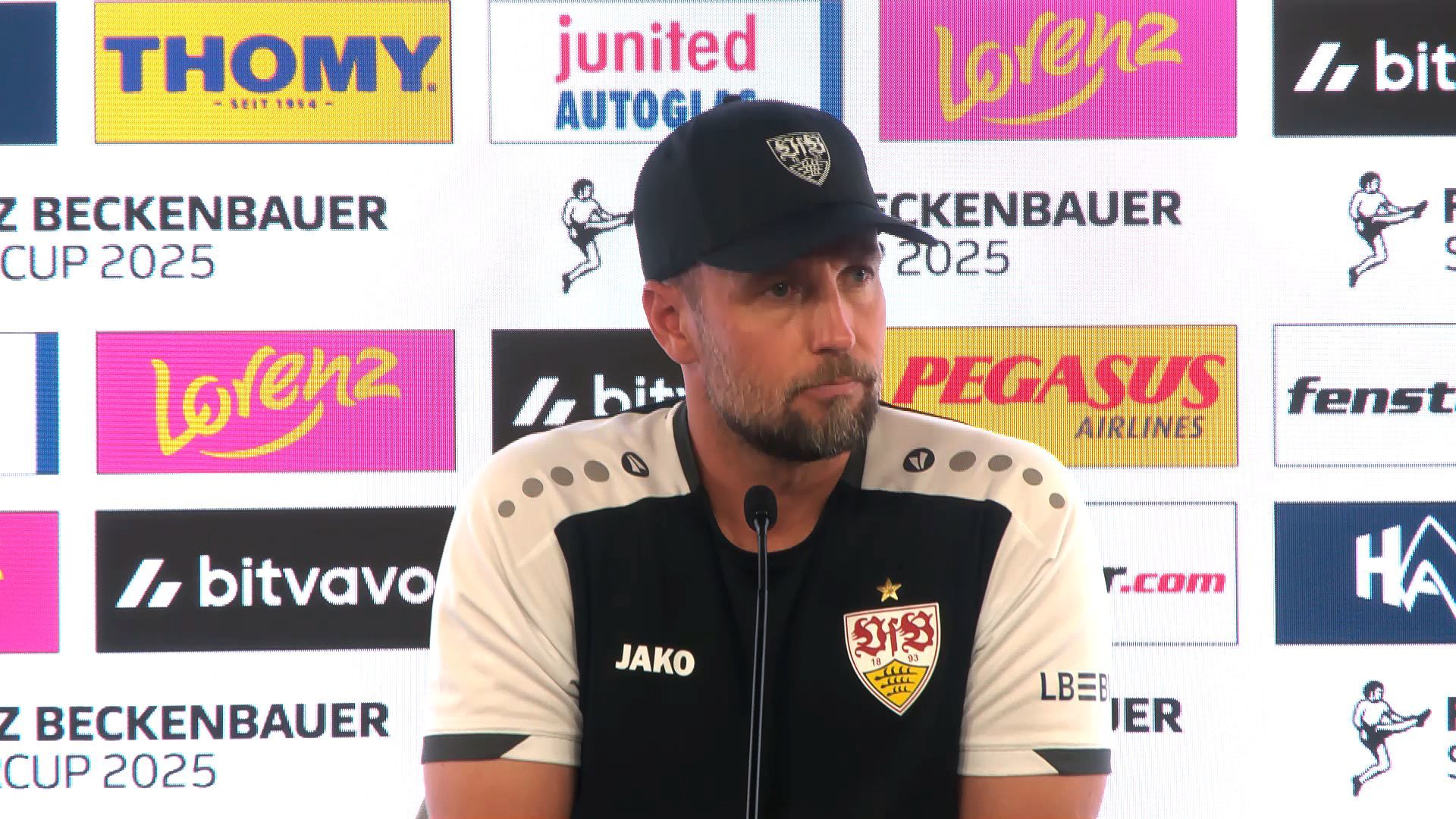 Die Pressekonferenz vor dem Supercup