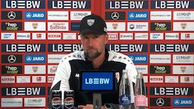 Die Pokal-PK vor dem Match bei Eintracht Braunschweig